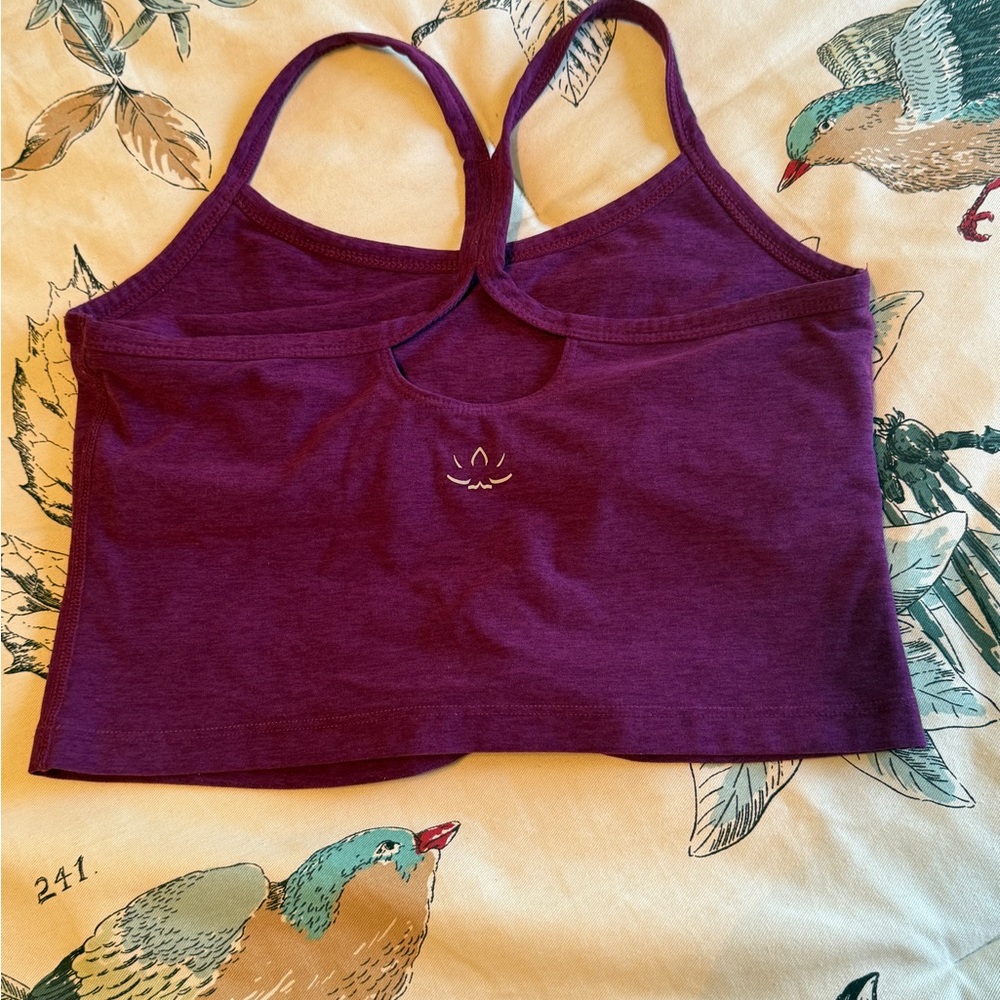 Beyond Yoga Purple Racerback Camisole